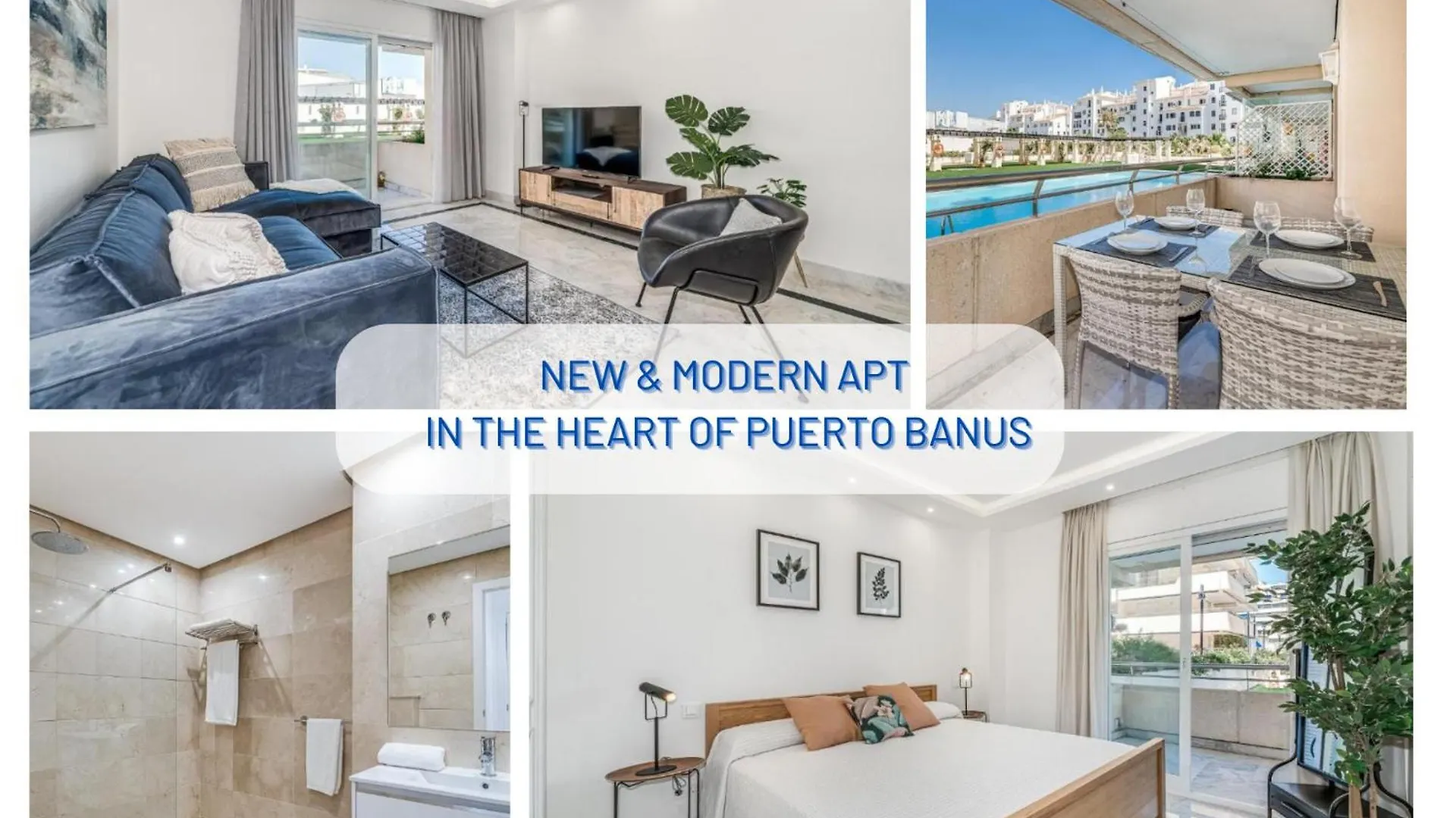 New And Modern Apartment In The Heart Of Puerto Banus Marbella